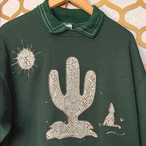 Jerzees Forest Green Sweatshirt💕vintage